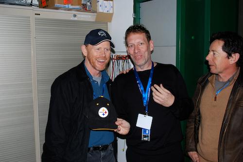 Visits by Ron Howard and Bill Bryson
