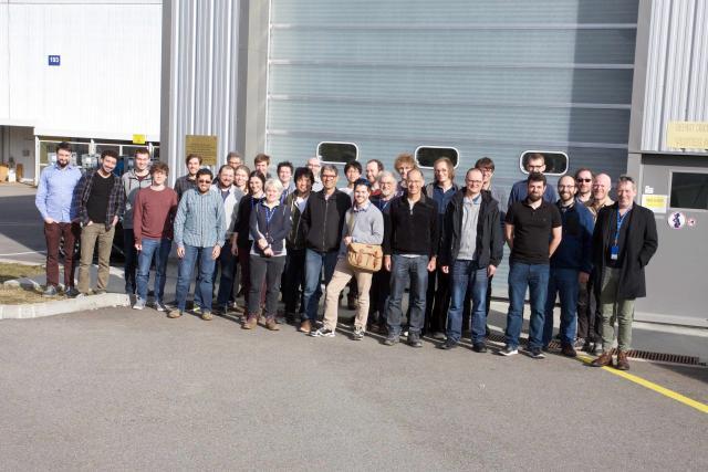 Participants in ALPHAs annual collaboration meeting at CERN.